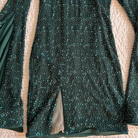 x REVOLVE Mr. Gibson Mini Dress in Hunter Green
Michael Costello - Picture 6 of 9